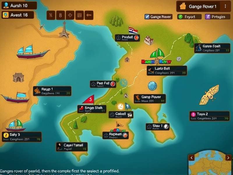 Ganges Rover Game Screenshot